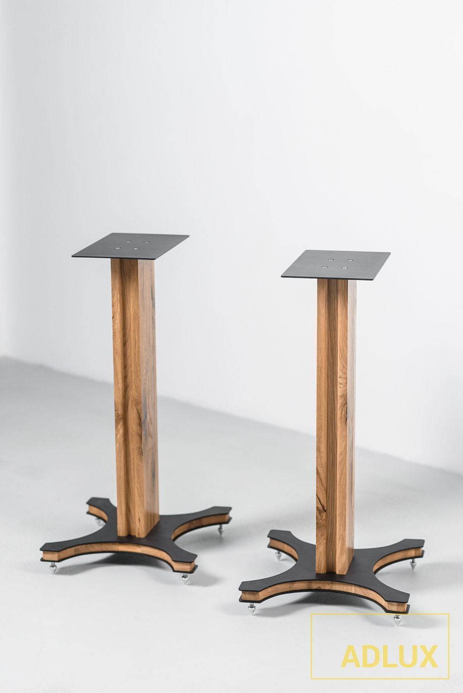 Стійки під акустику ADLUX BASE EPOXY-X-E-Oak-O Exclusive Oak-Oak