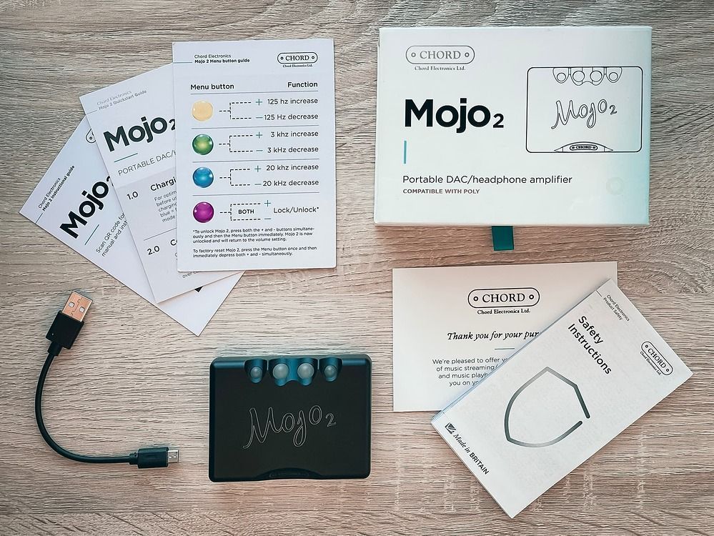 ЦАП-усилитель для наушников Chord Mojo 2 Black