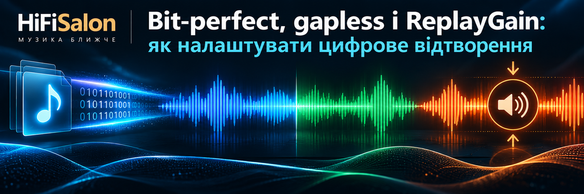 Bit-perfect, gapless і ReplayGain: як налаштувати цифрове відтворення