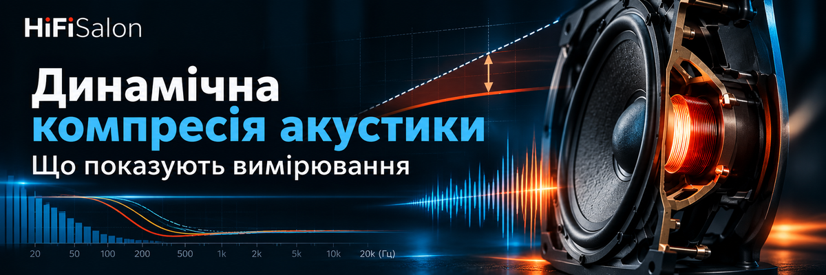 Динамічна компресія акустики: що показують вимірювання
