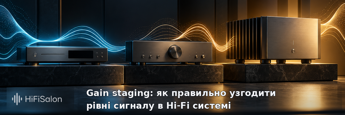 Gain staging: як правильно узгодити рівні сигналу в Hi-Fi системі